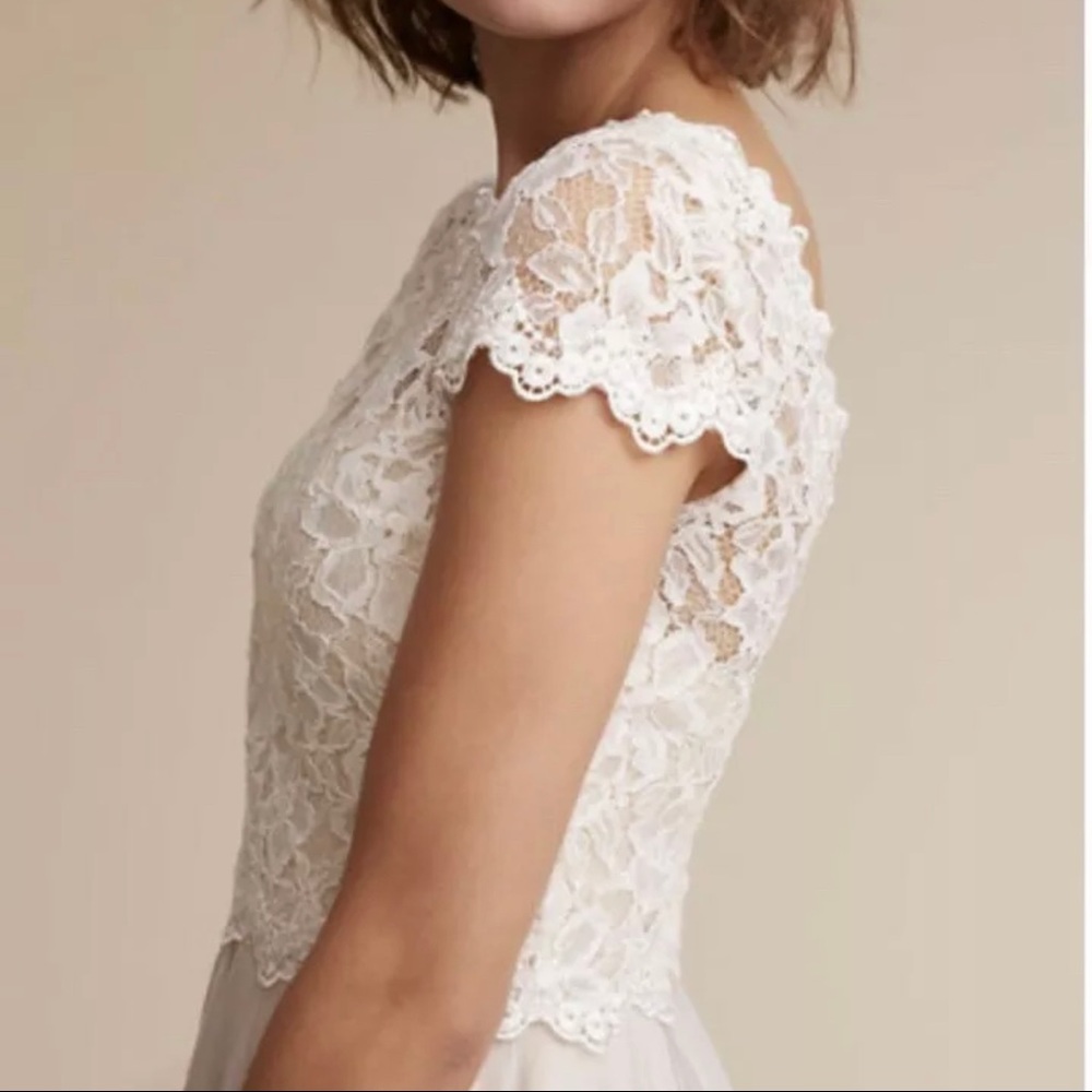 New Bhldn Tadashi Shoji Sydney Topper Size XSmall - Picture 2 of 7